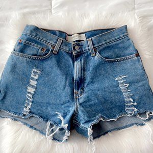 Vintage Levi's HIGH Waisted Jean Shorts 6